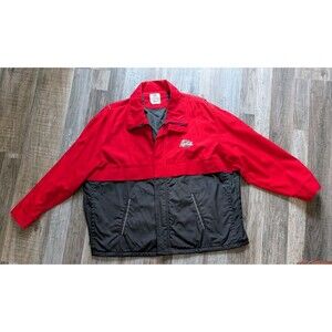 Vintage Riverside Flexbac Coca Cola Work Jacket 2XL Long